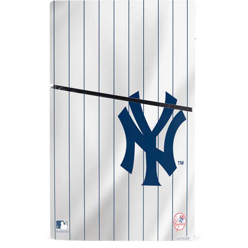 MLB New York Yankees Home Jersey PS5 Slim Digital Edition Console Skin